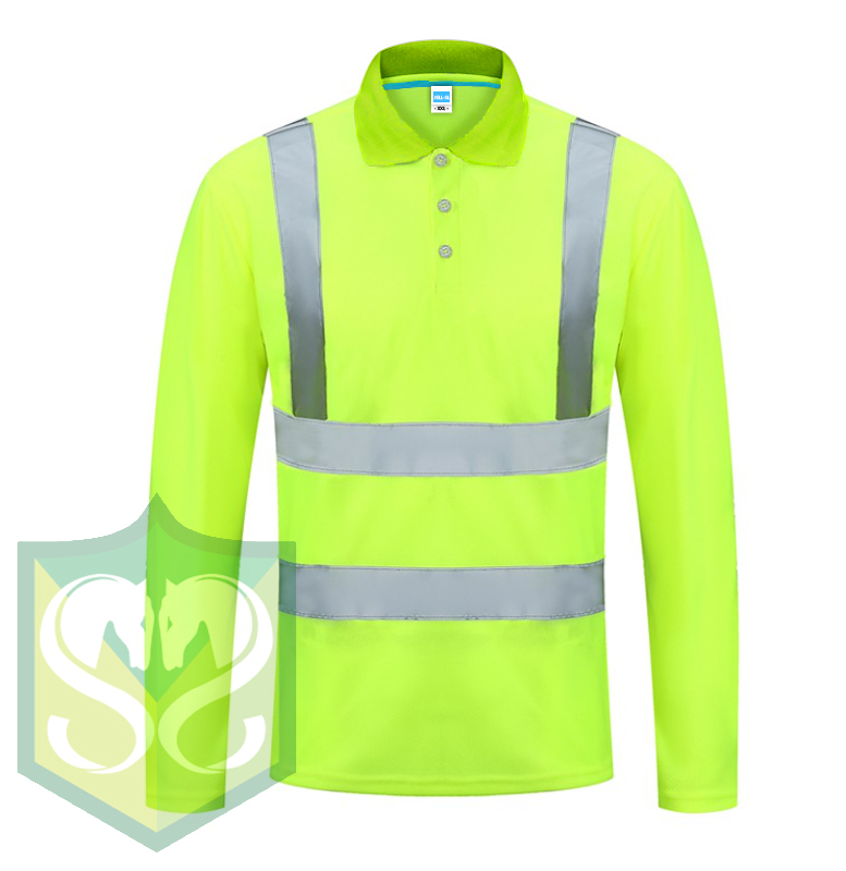 Long Sleeve Reflective Clothing (Yellow/Orange)