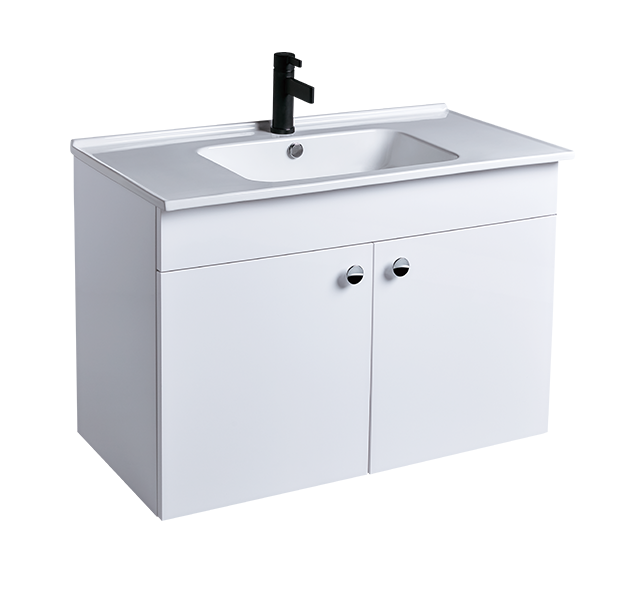 OVO京典衛浴 浴櫃組推薦型號L8911+H8910-W / F8080 臉盆盆櫃組 *