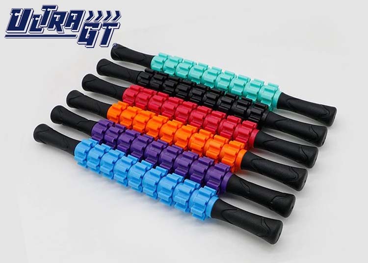 ULTRA GT M2 按摩棒肌肉滾輪 緩解疼痛 便攜式 健身瑜伽滾輪 (綠色)