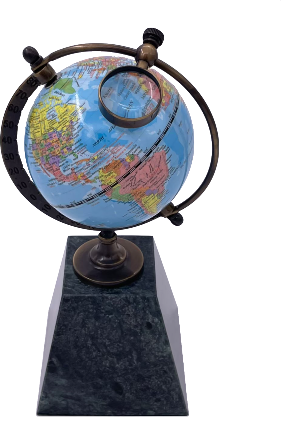 vintage globe trophy
