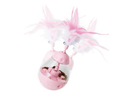 日本直送 NYANTA CLUB 貓玩具 -電動發光不倒翁