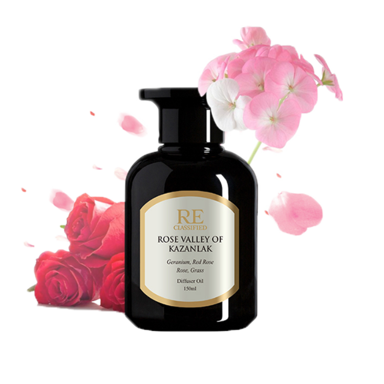 RE調香室｜室內擴香150ml －卡贊勒克玫瑰谷 Rose Valley of Kazanlak