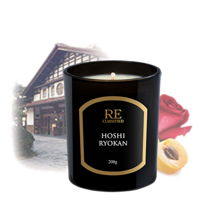 RE調香室｜香氛蠟燭 200g - 日本法師旅館 Hoshi Ryokan