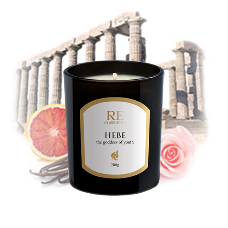 RE調香室｜香氛蠟燭 200g - 赫柏 Hebe