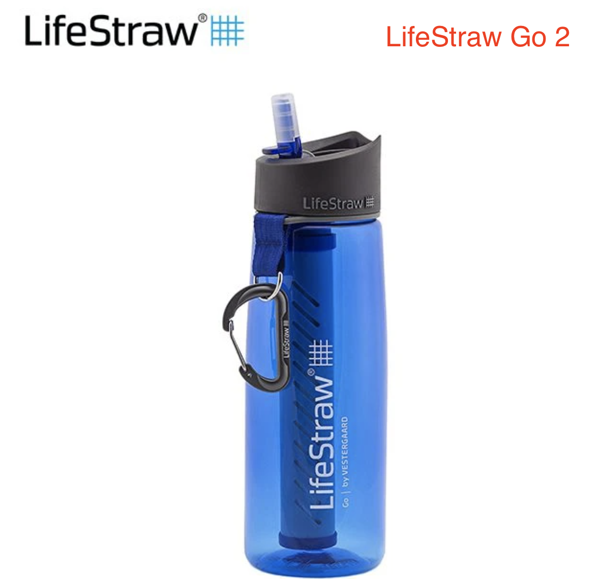 LifeStraw® GO2 戶外過濾濾水樽