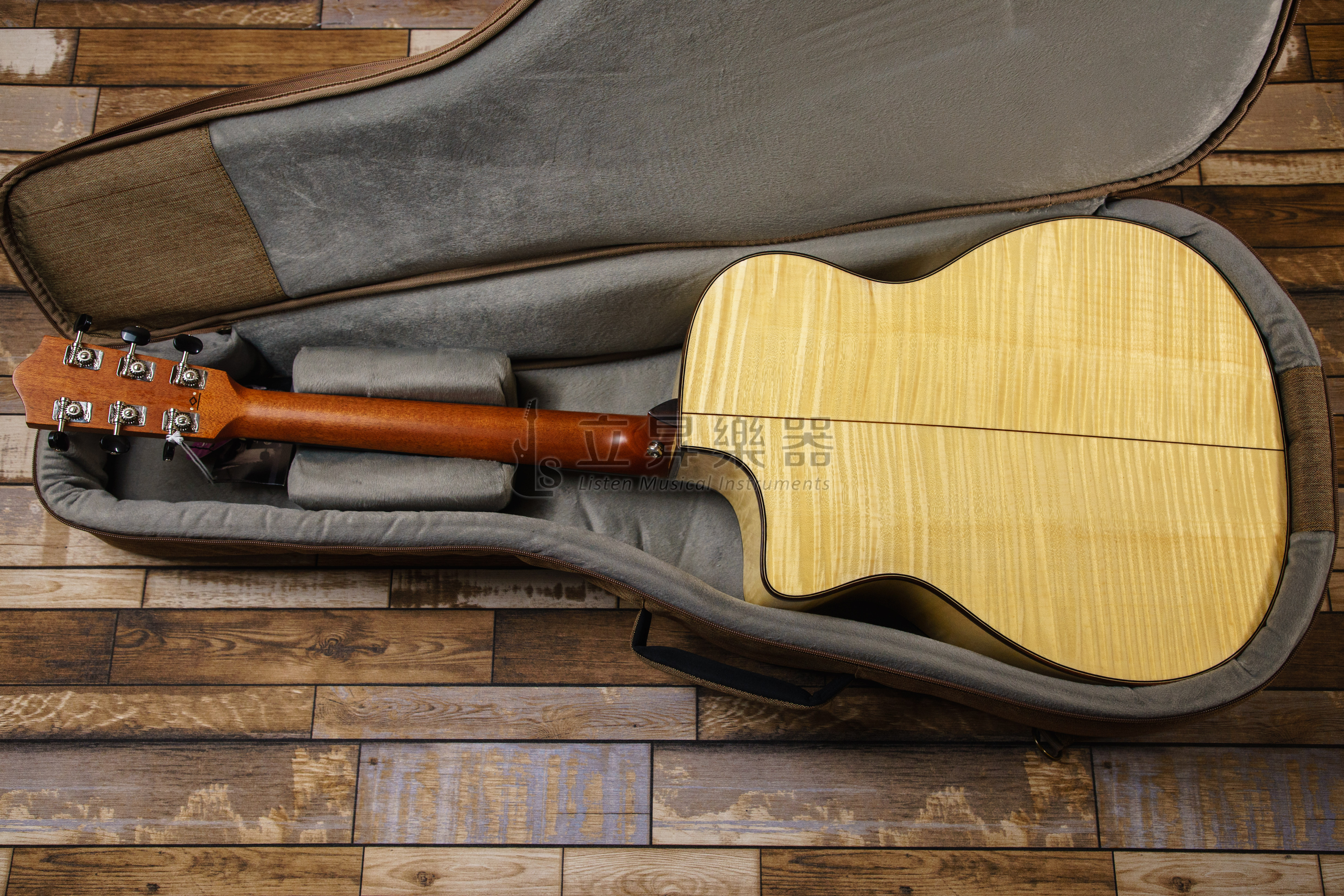 Mayson M7/SC 面單板木吉他 英格蘭雲杉單板 虎紋楓木側背板 M桶缺角 附原廠厚袋 第 6 張圖片｜三峽吉他 / Bass
