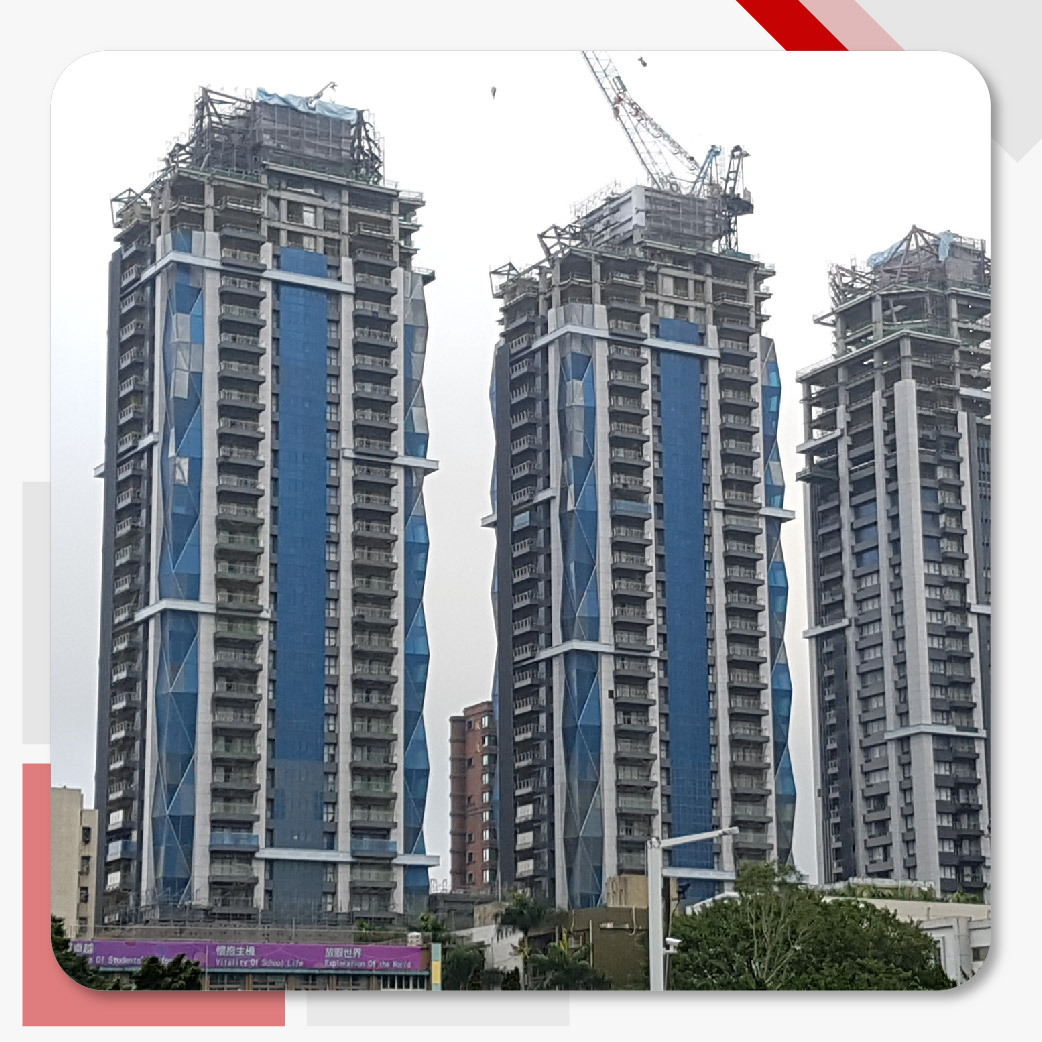 台北忠孝正義國宅，建材可剝離保護工程。