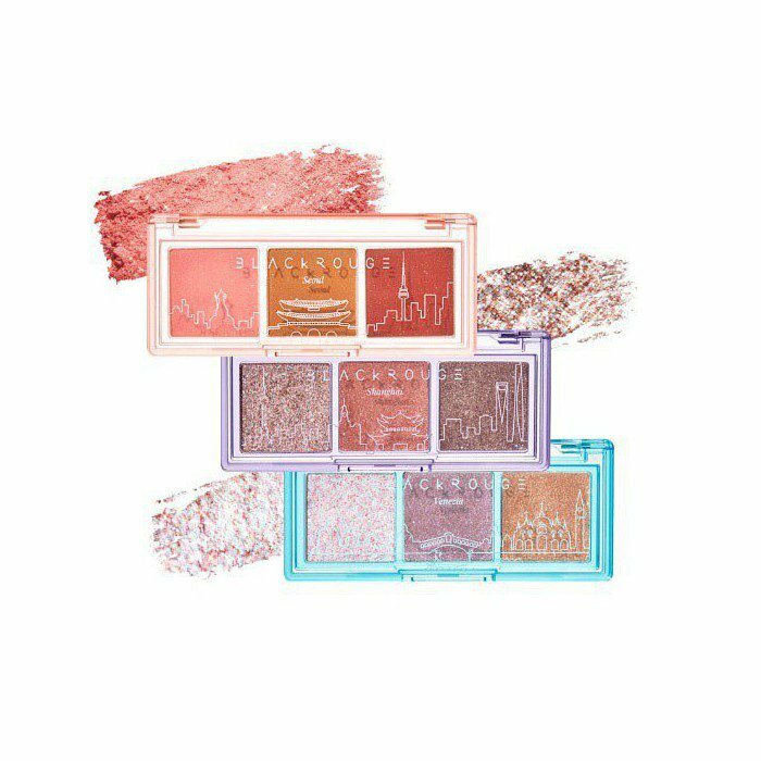 《預訂品》BLACKROUGE Triple Layer Eye Palette