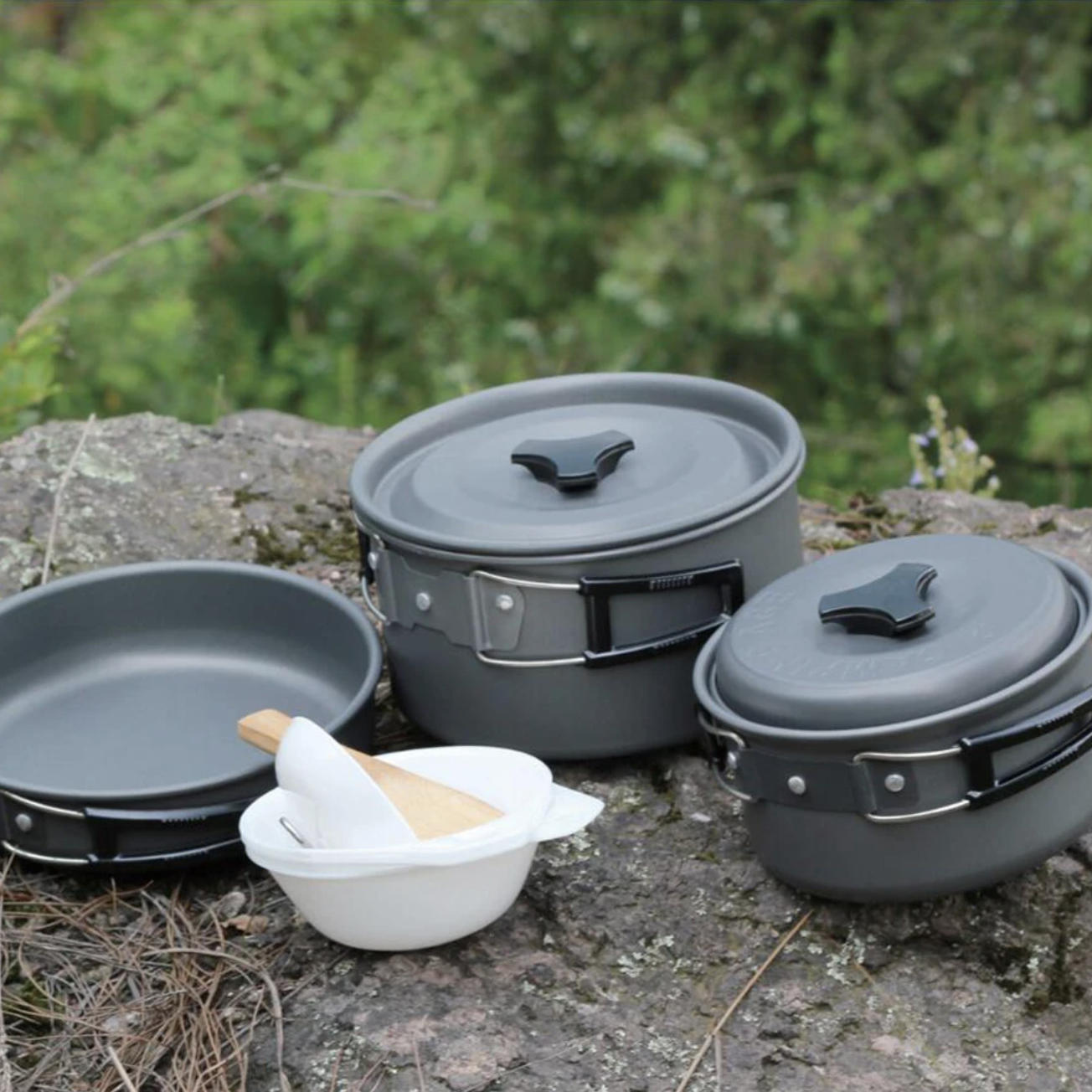 Camping Ace 硬質氧化鋁戶外炊具套裝 (2-3人)