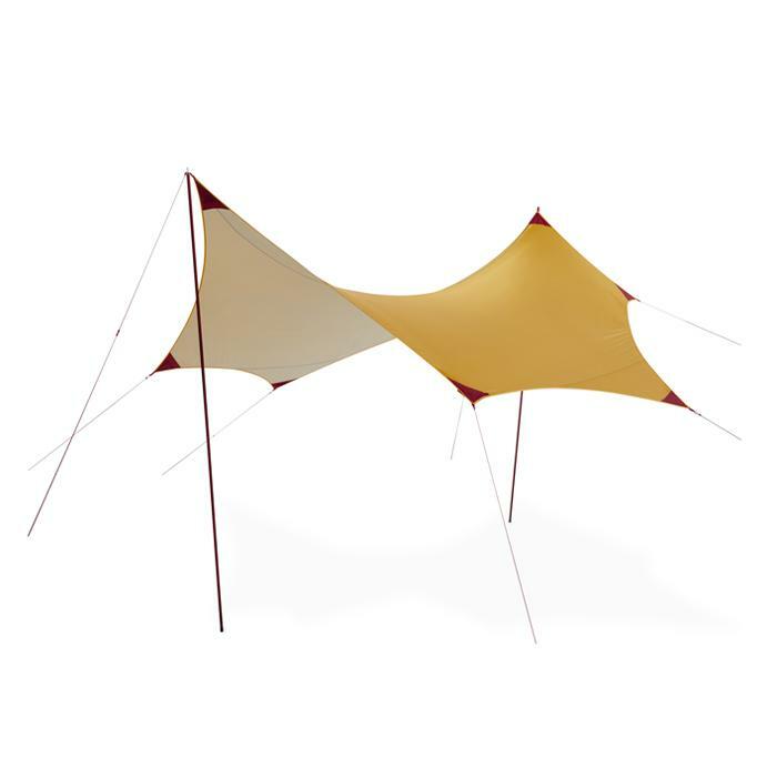 美國 MSR Rendezvous Sun Shield 120 Wing 銀底露營天幕