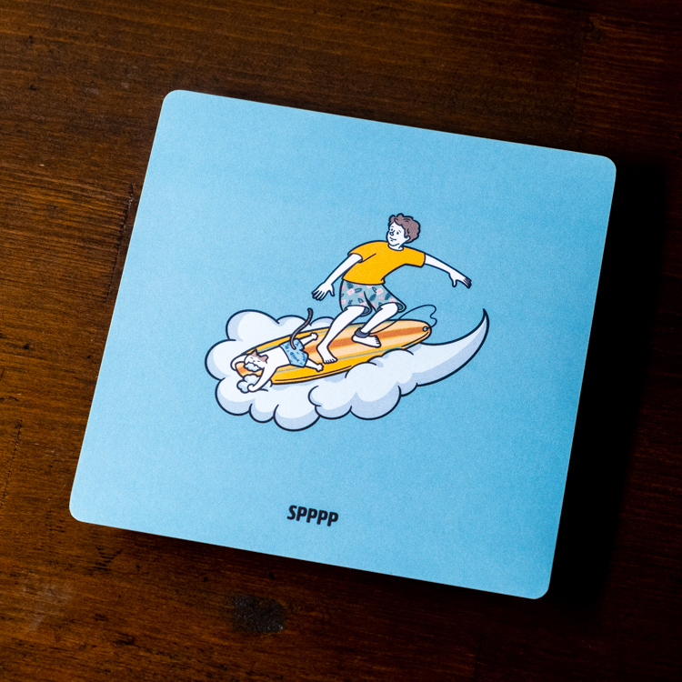 SPPPP｜Flying Boys｜明信片｜天空衝浪