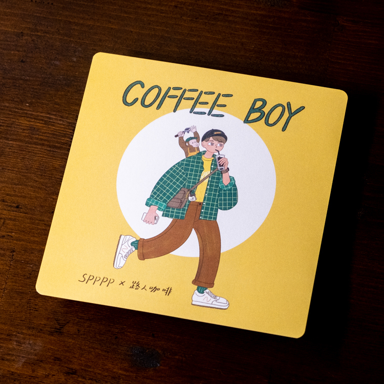 SPPPP X 路人咖啡｜明信片｜Coffee Boy