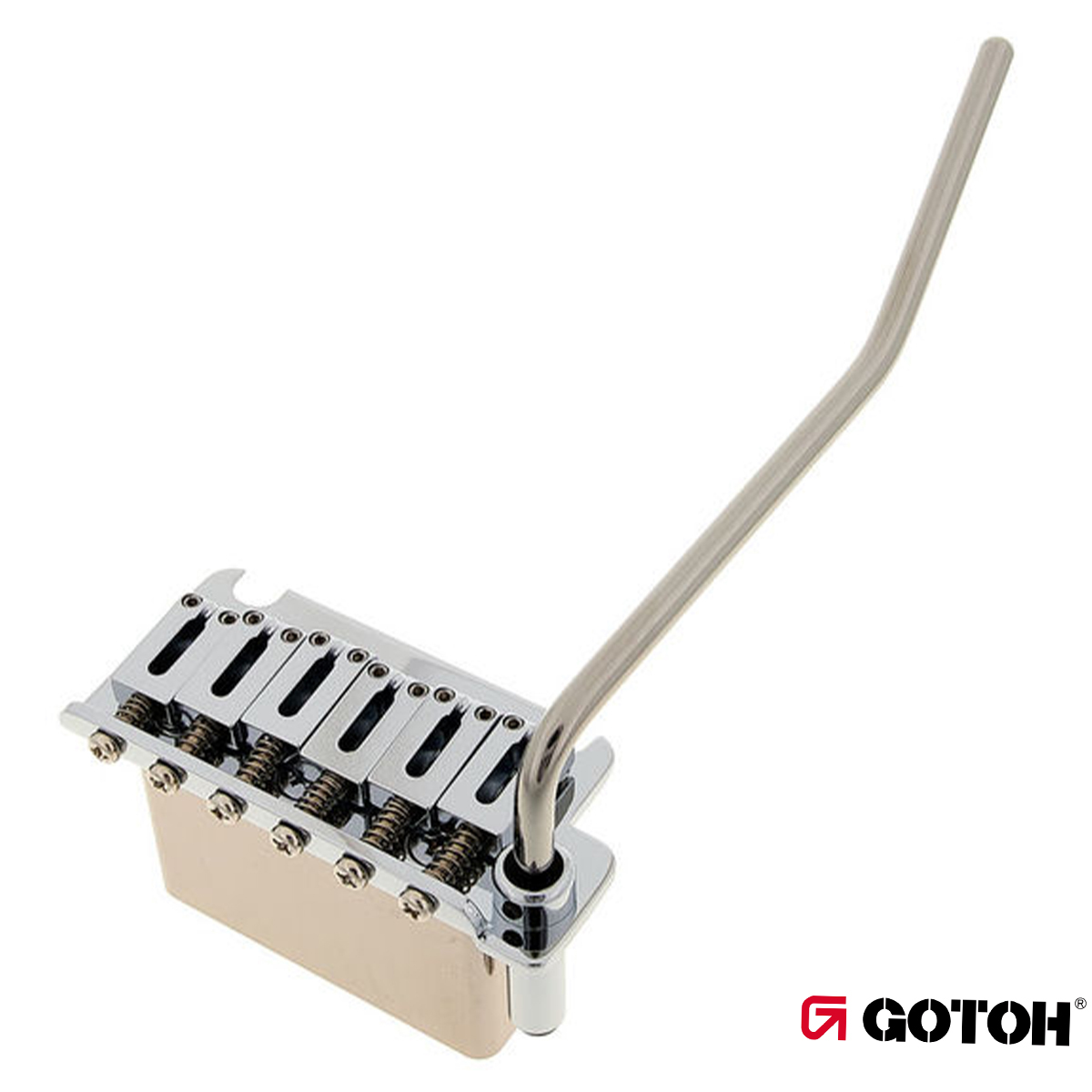 Gotoh 510TS-FE1 ST-Style Tremolo 電吉他/兩點式/鋼質/鍍鉻小搖座