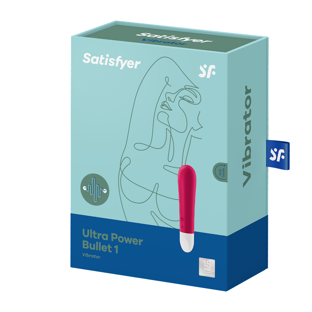 Satisfyer Ultra Power Bullet 1 超強力子彈震動器 紅色