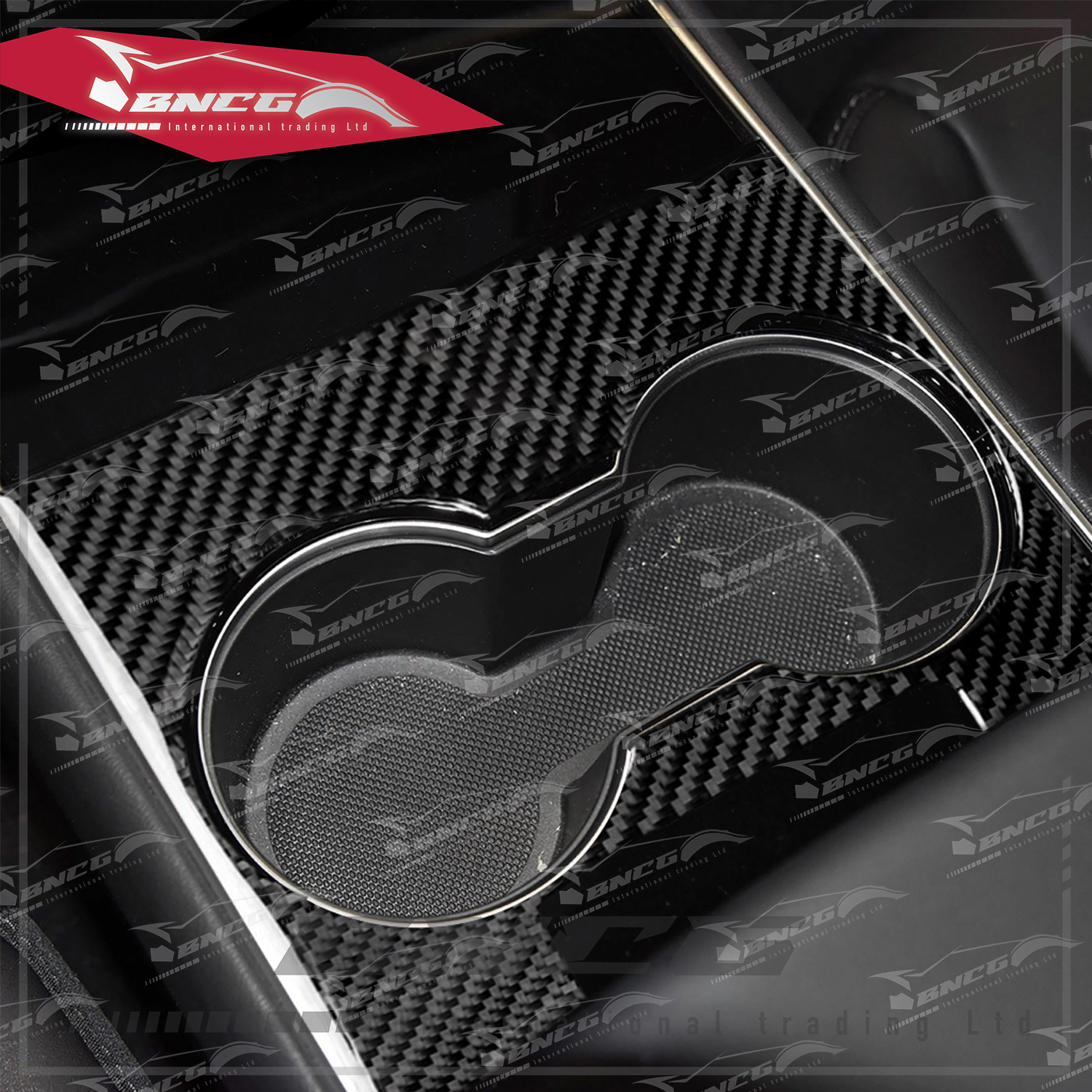 特斯拉 Tesla Model 3 17-20年式 改裝 卡夢 碳纖維 內飾件 中控台 裝飾貼片【3入】