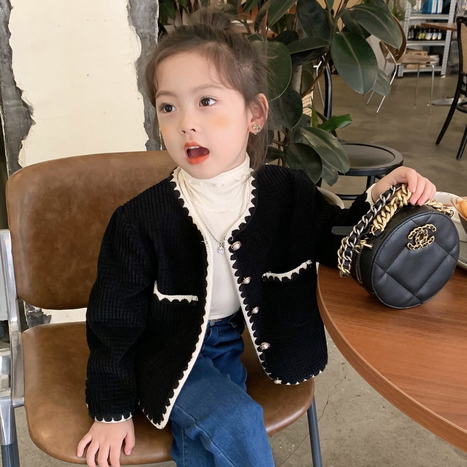 小香風燈芯絨外套