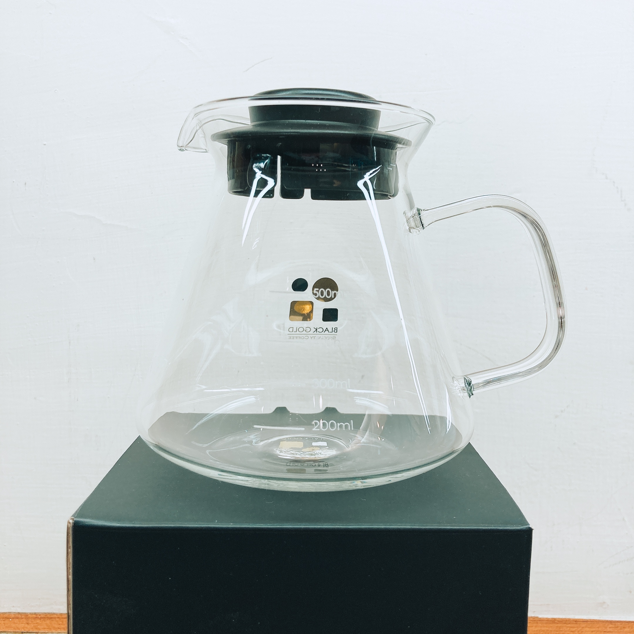 BLACK GOLD 黑金 耐熱咖啡滴漏壺