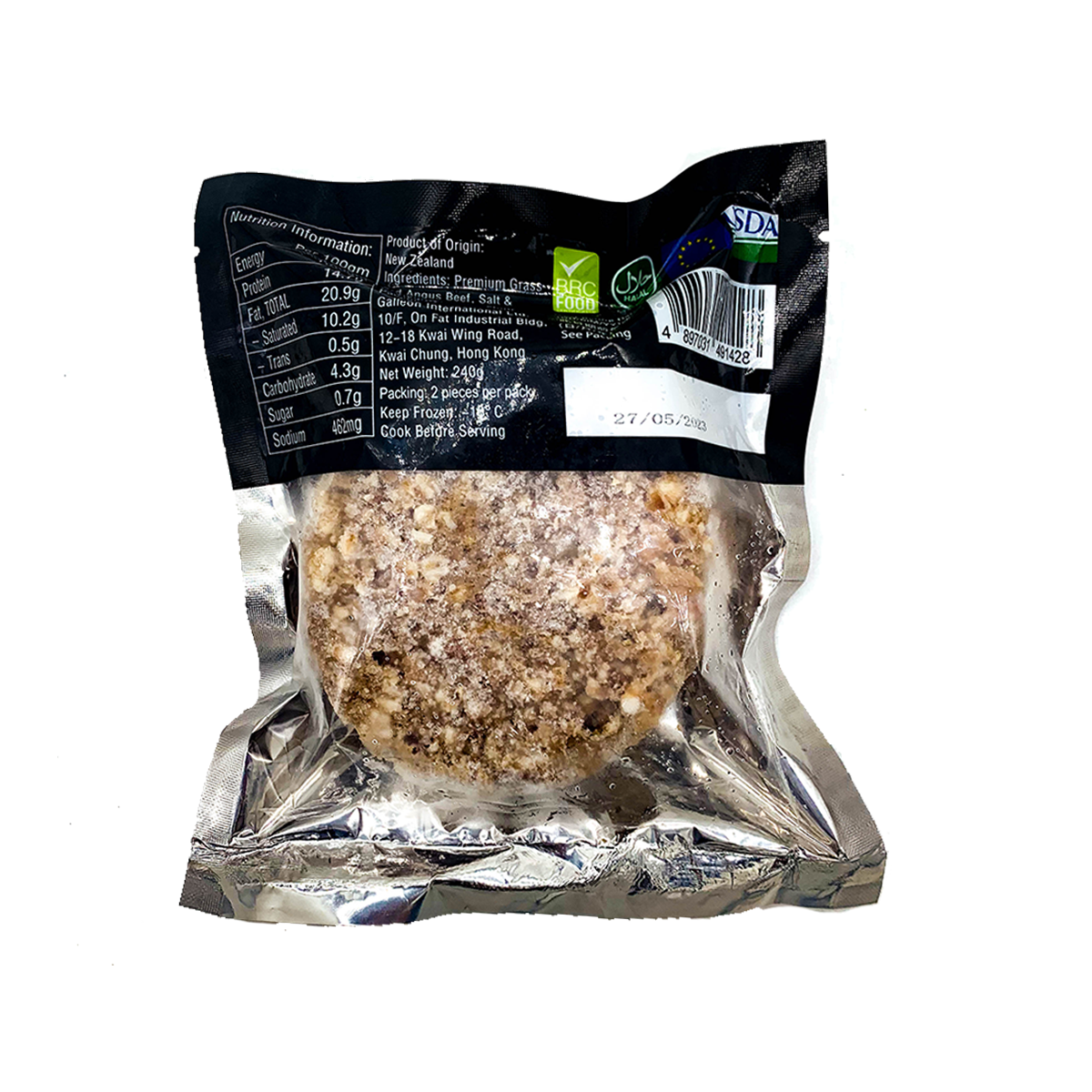 New Zealand Angus Beef Patties (240g 2PC) (MA176)