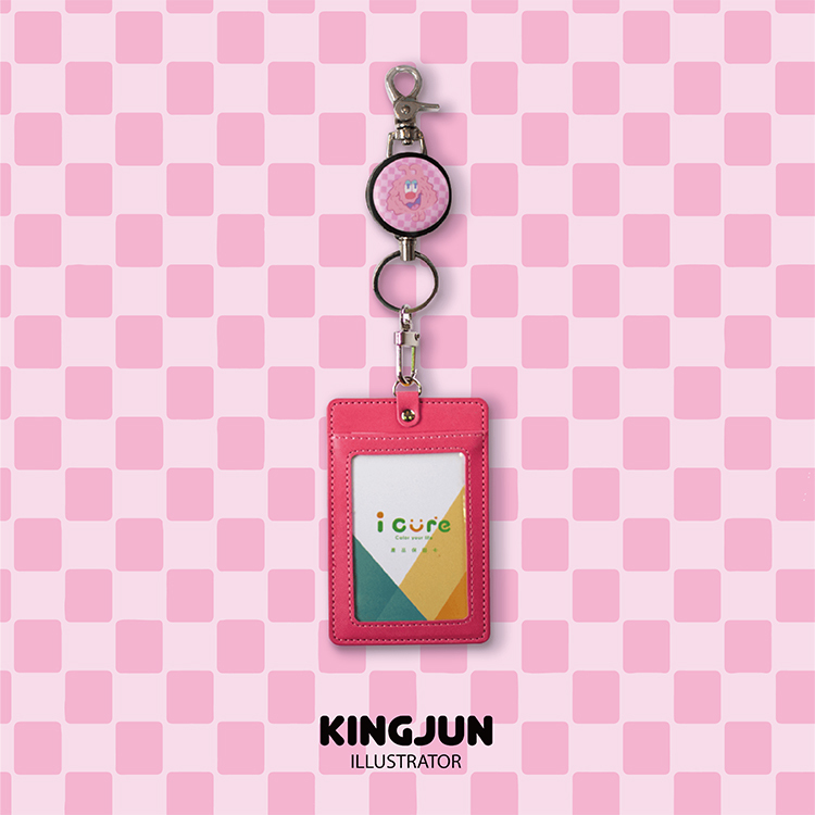 【限定聯名】 icure&KINGJUN-i好溜伸縮卡套-蠢兔