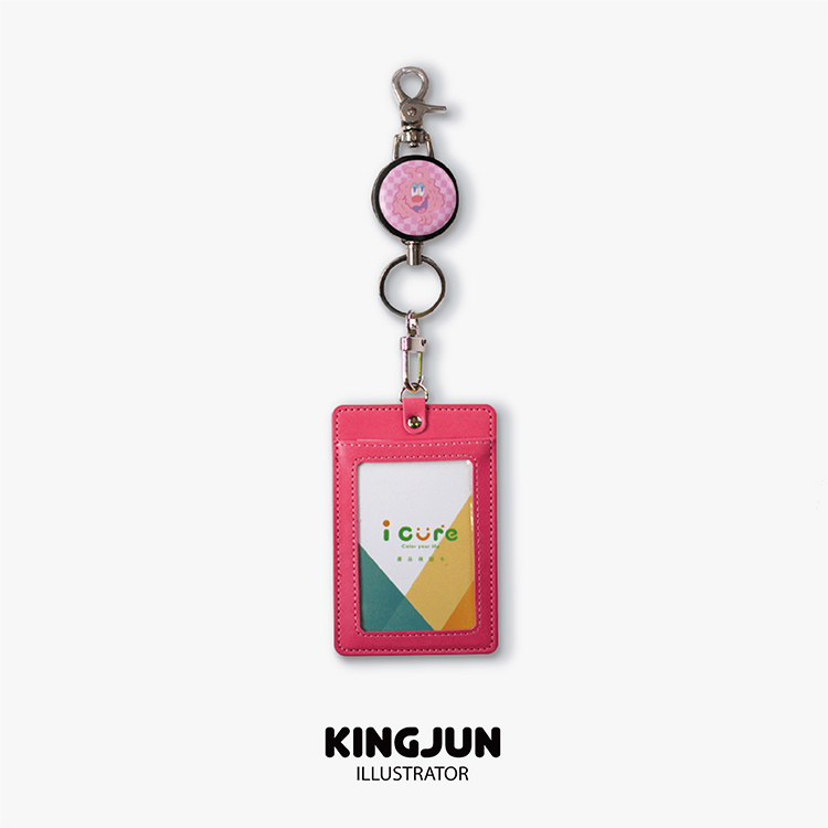 【限定聯名】 icure&KINGJUN-i好溜伸縮卡套-蠢兔