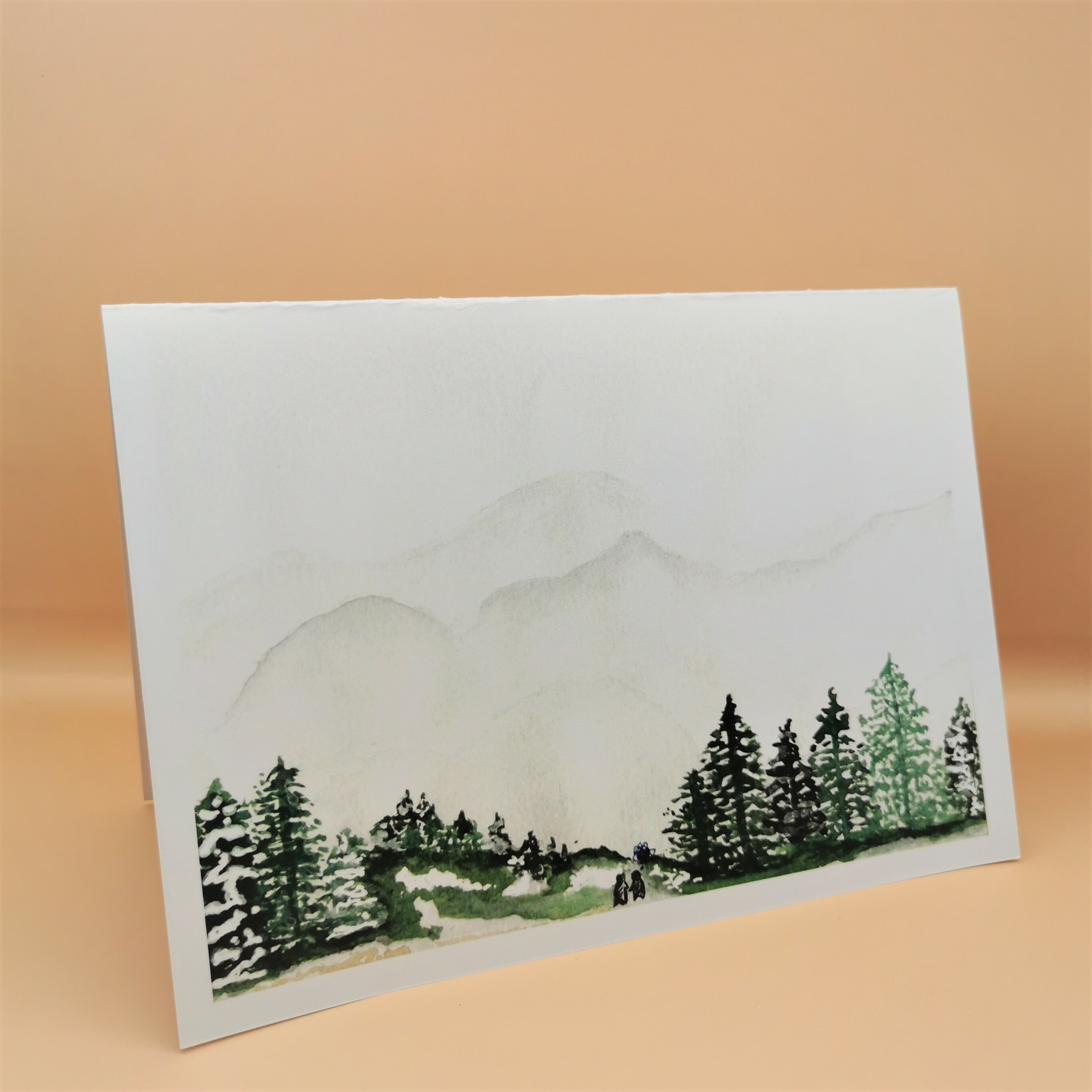 萬用卡  ( 雪山森林 )