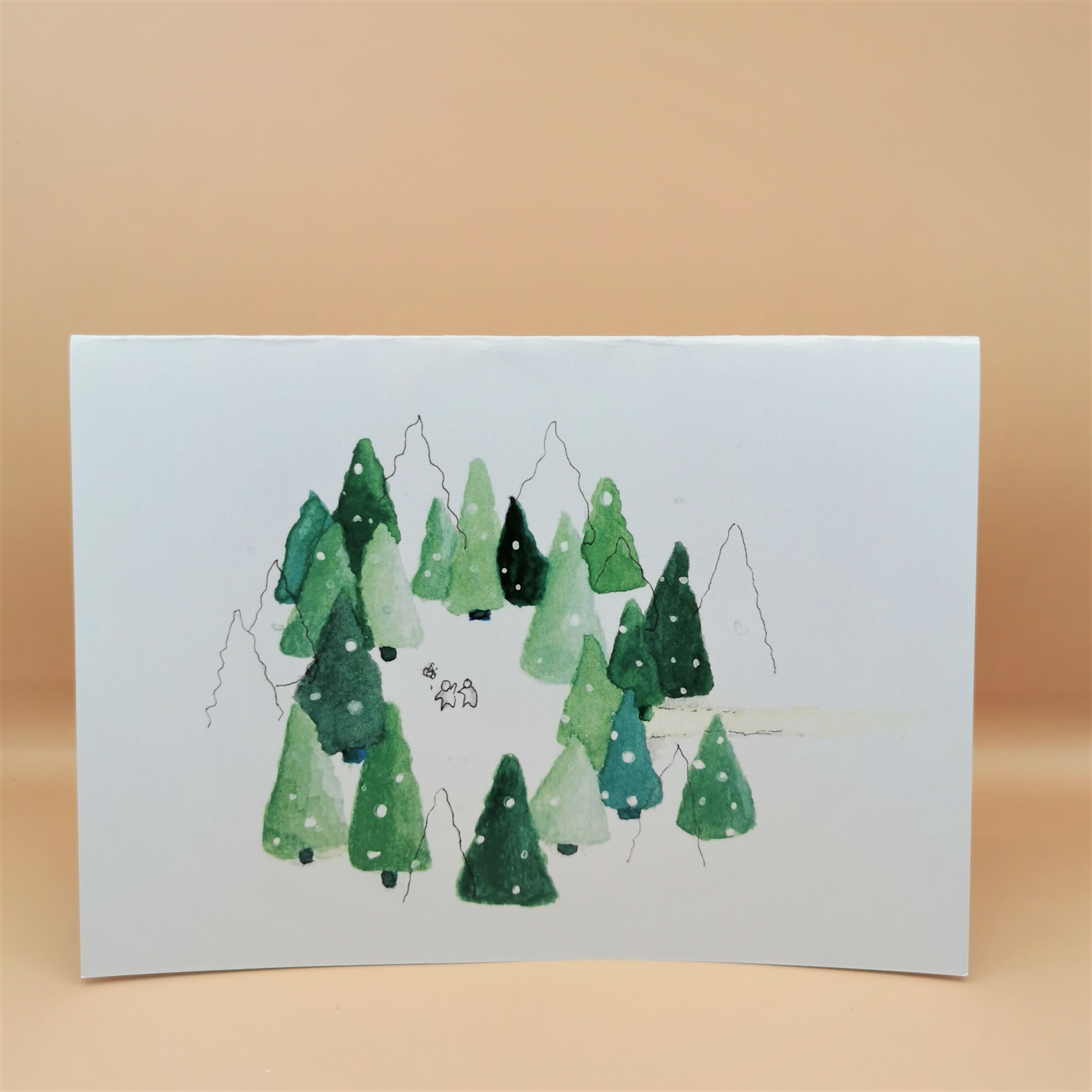 萬用卡  ( 圓圈樹木 )