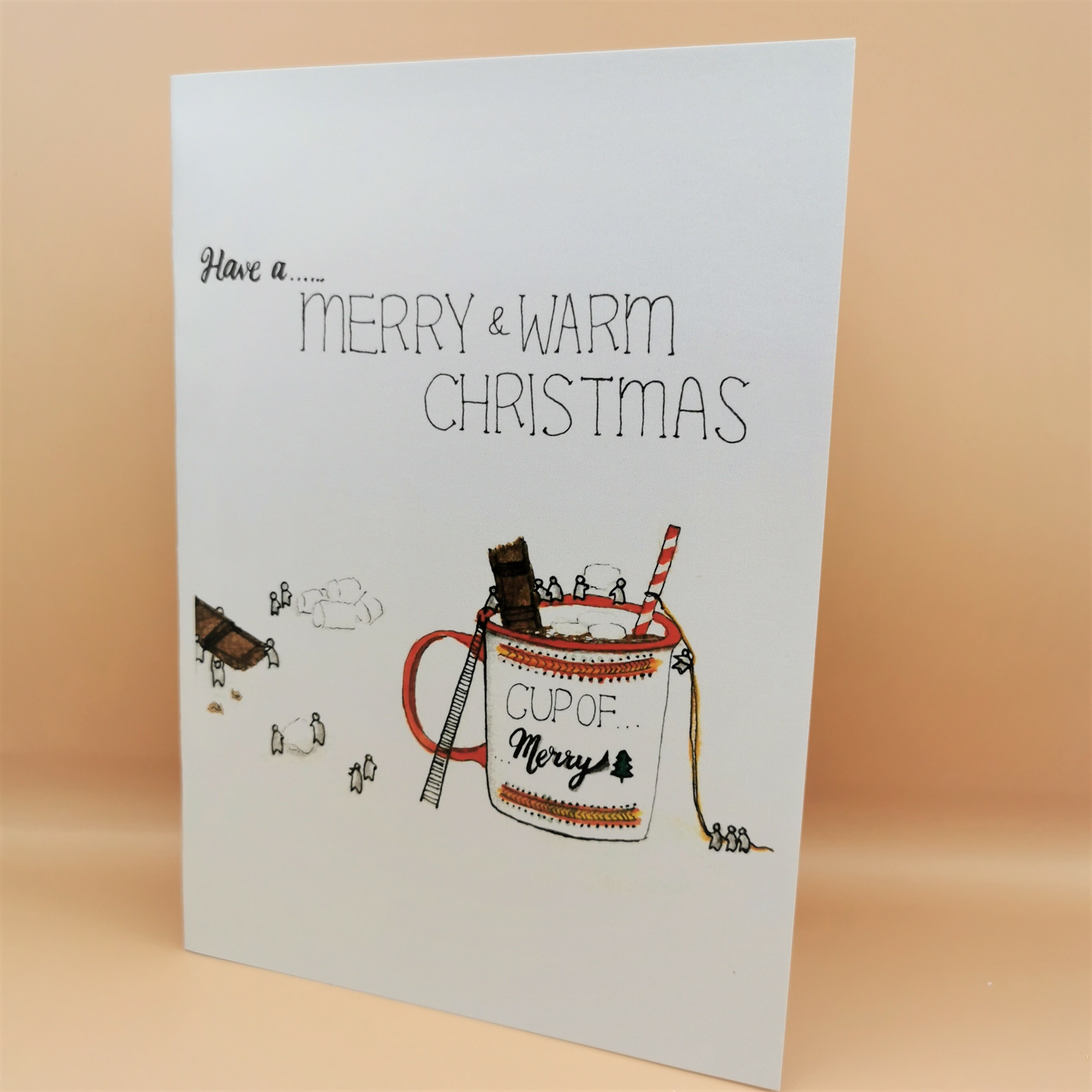 聖誕卡 ( 熱朱古力 )