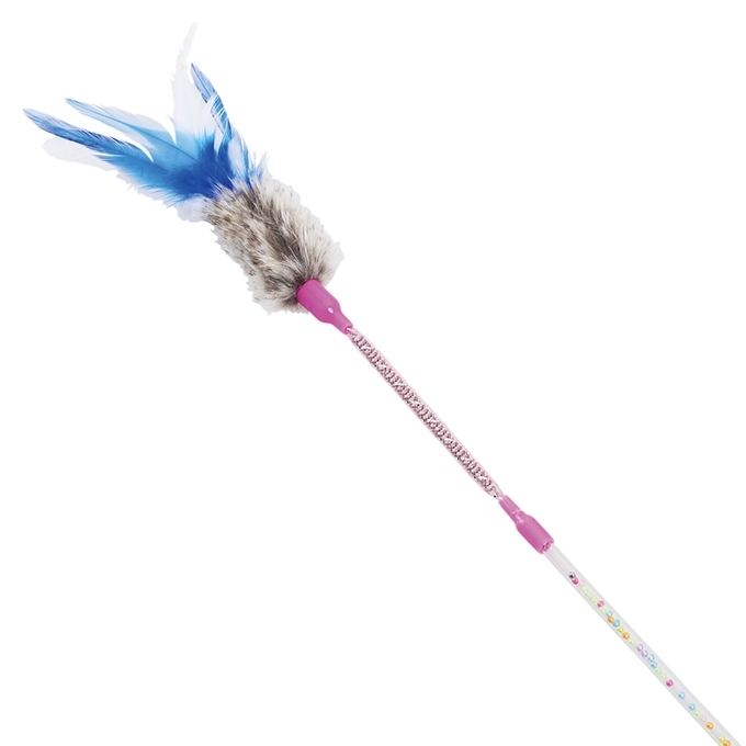 CattyMan 彈性貓棒 藍色