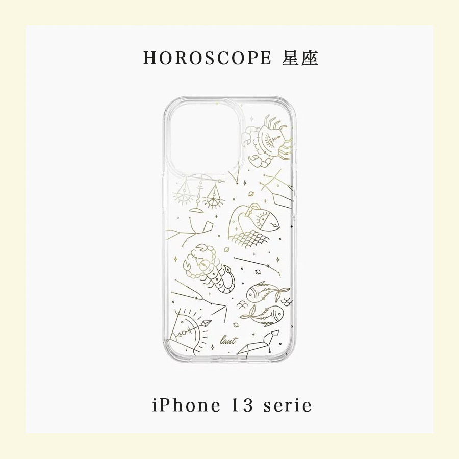 LAUT HOROSCOPE 星座＆NAMASTE 宇宙 透明保護殼・iPhone 13 系列 - 商品分享