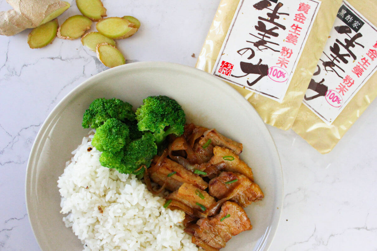 【生薑豚肉燒】食譜