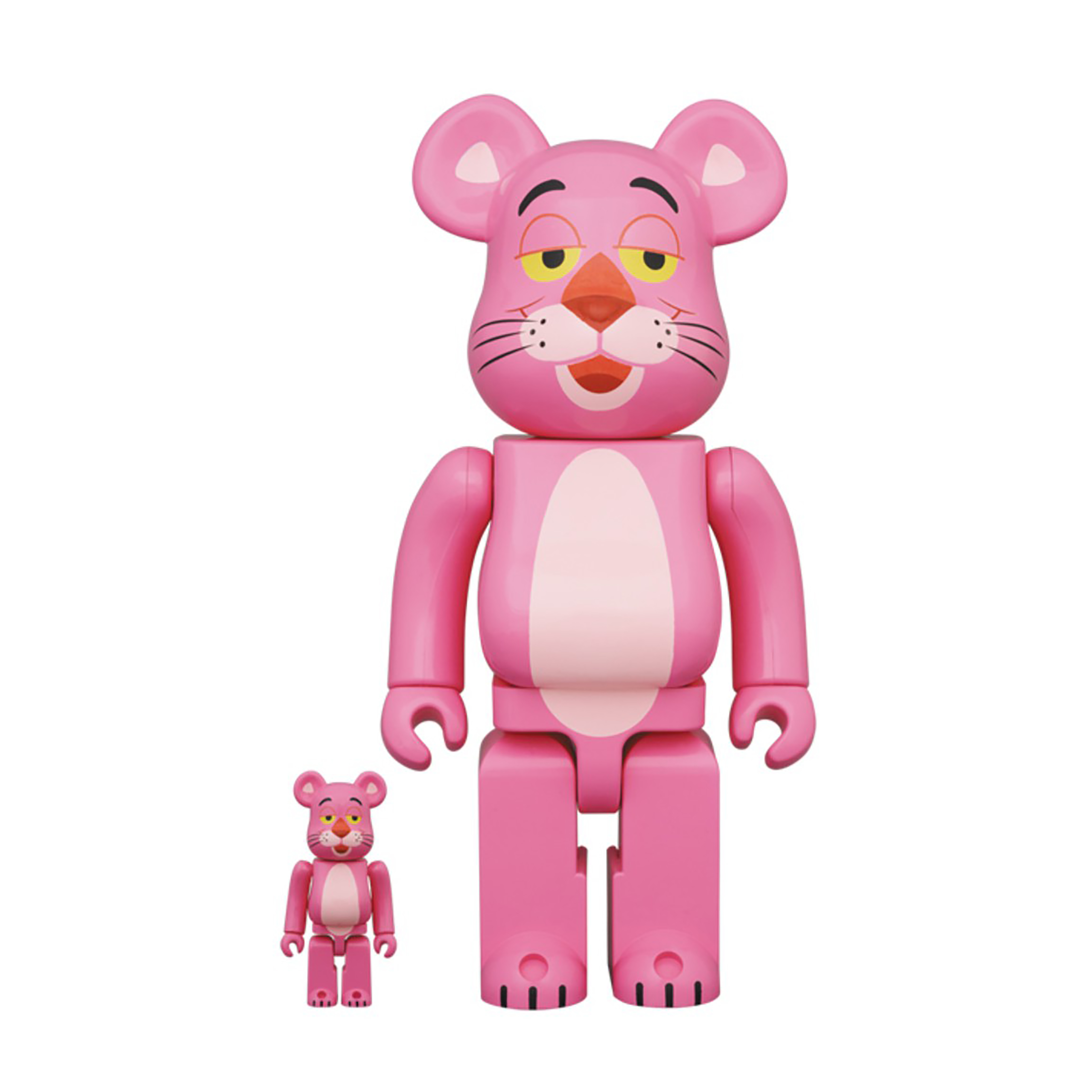 BE@RBRICK PINK PANTHER 400%+100% 粉紅頑皮豹
