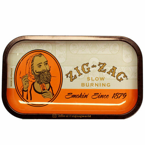 ZIG ZAG ROLLING TRAY - ORIGINAL ORANGE DESIGN