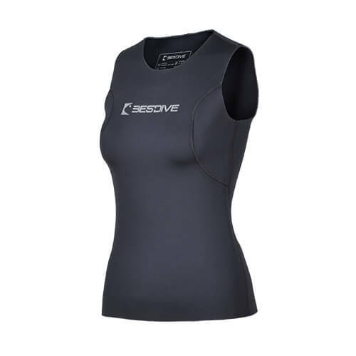 ▲現貨 Bestdive 女款 3mm 超彈布面無領背心 2026