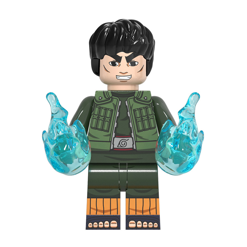 Naruto Might Guy Custom Minifigures Minifigs Fit Lego WM2122
