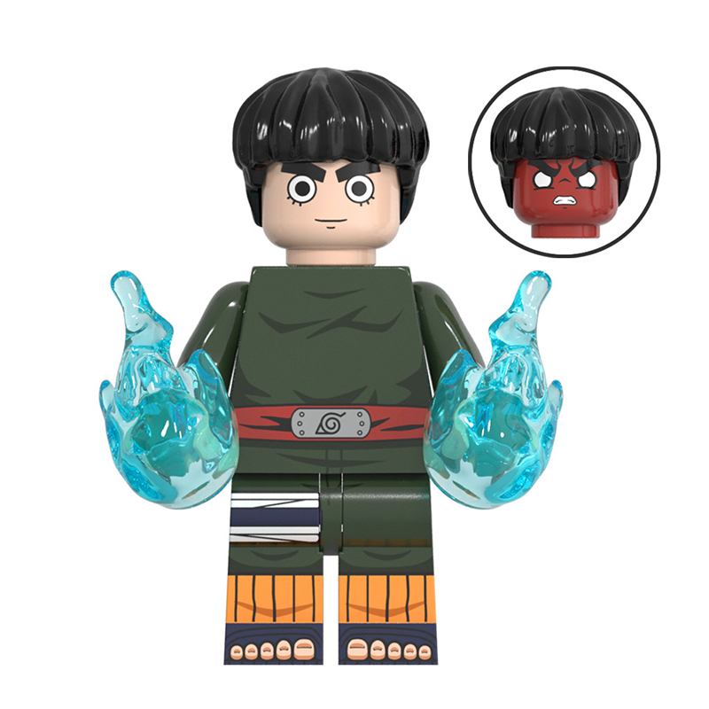 Rock Lee Naruto Custom Minifigures Minifigs Fit Lego WM2118