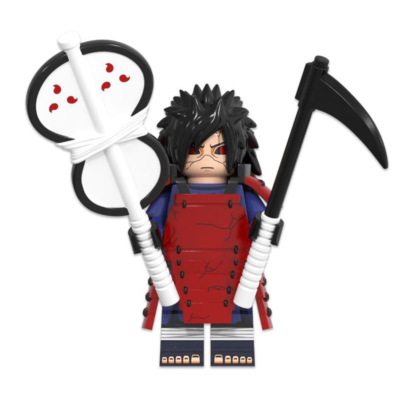 Naruto Uchiha Madara Custom Minifigures Minifigs Fit Lego WM2121
