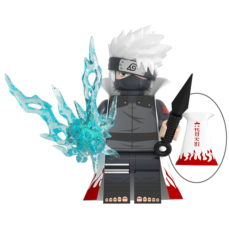 Hatake Kakashi Naruto Custom Minifigures Minifigs Fit Lego WM2117