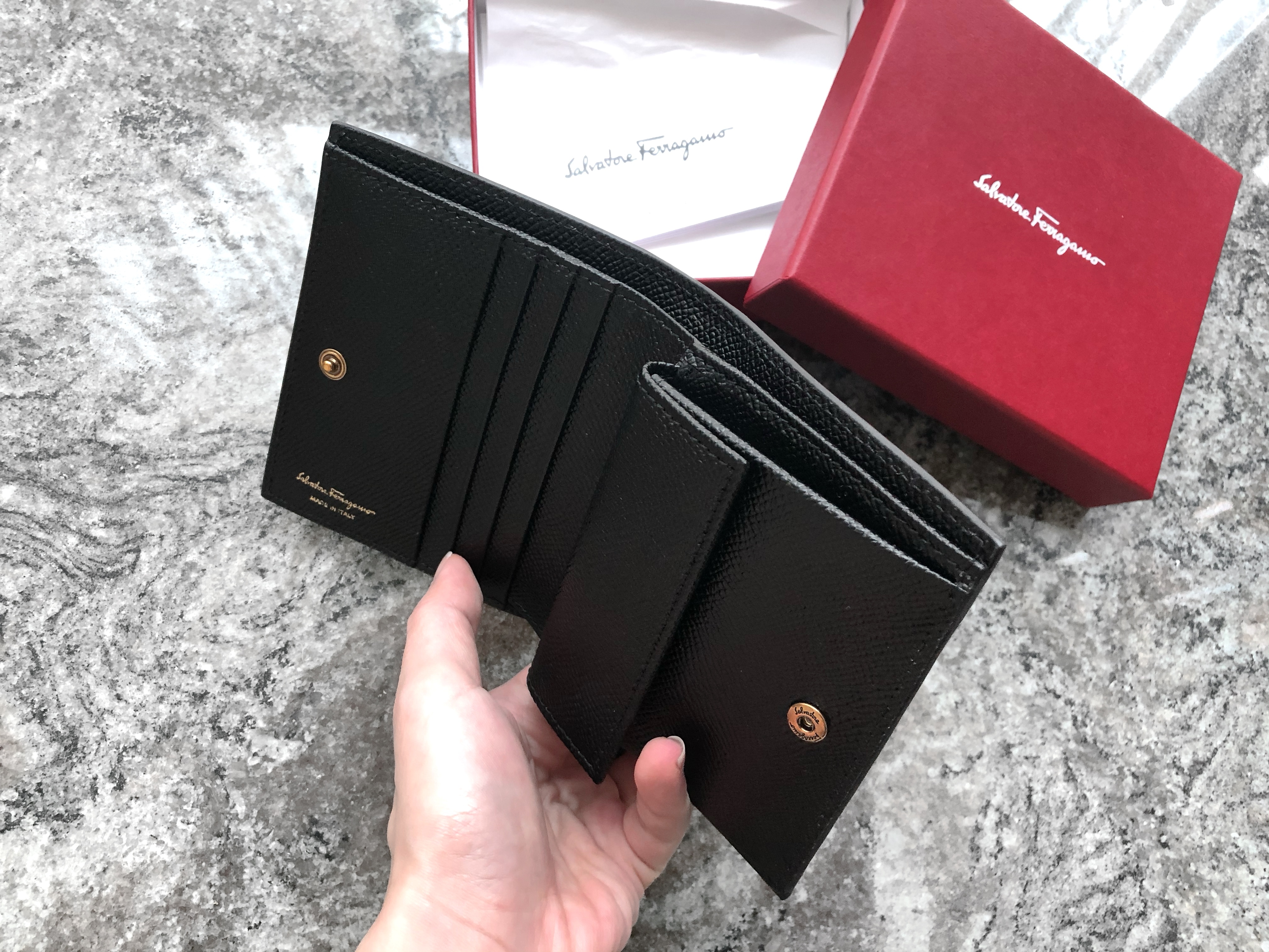 SALVATORE FERRAGAMO Gancini Bifold Wallet