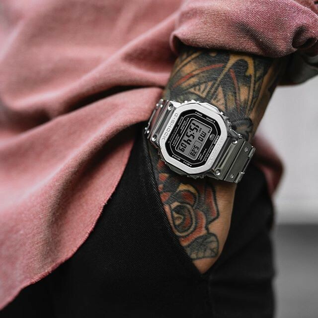 [預訂] G-Shock GMWB5000D-1 Steel