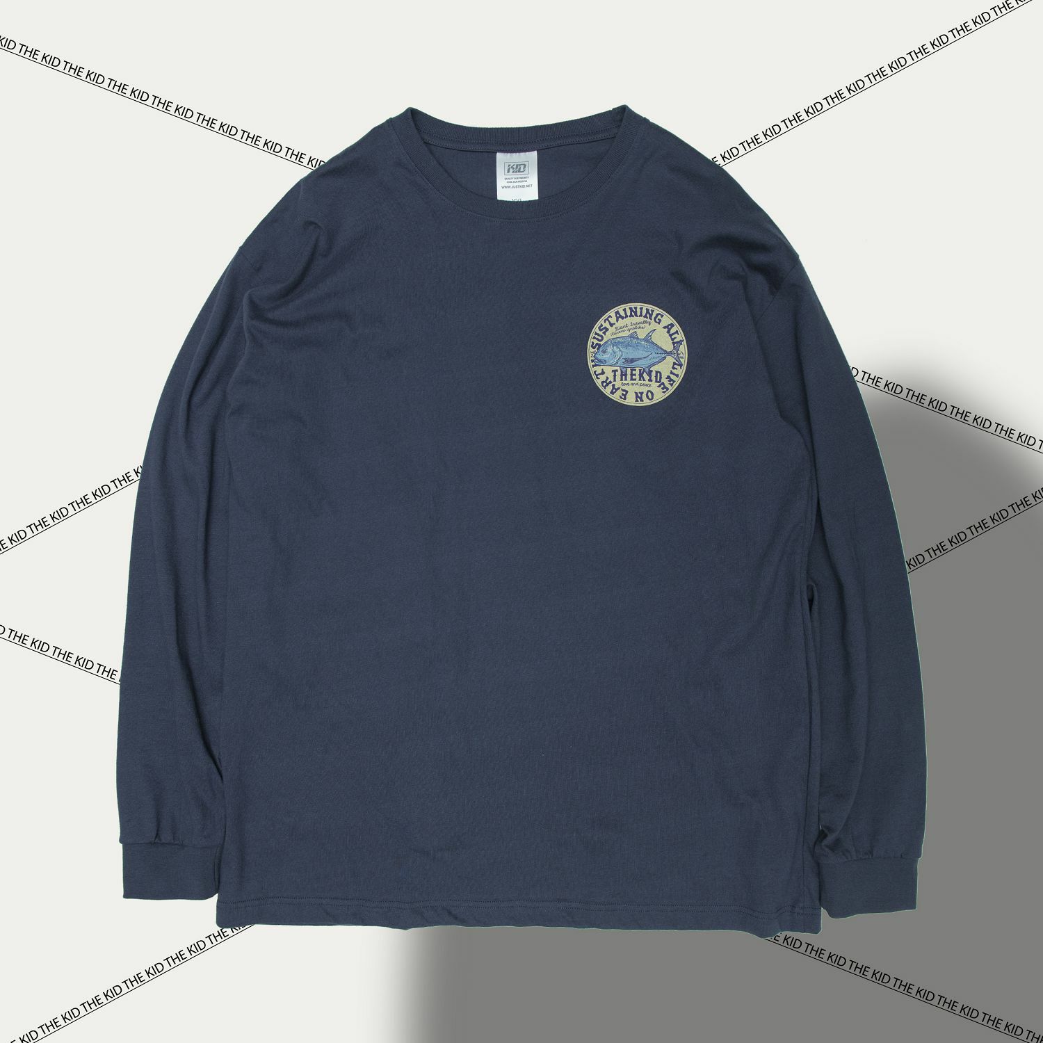 KID ® 海洋動物系列 牛港鰺 長T