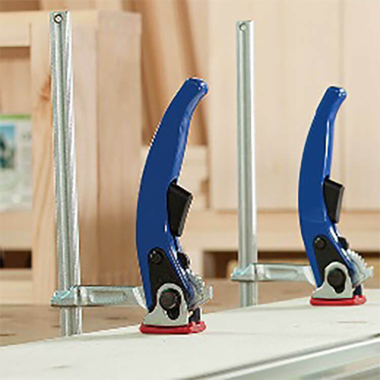 Track Saw Clamps Ratchet Lever tube clamp