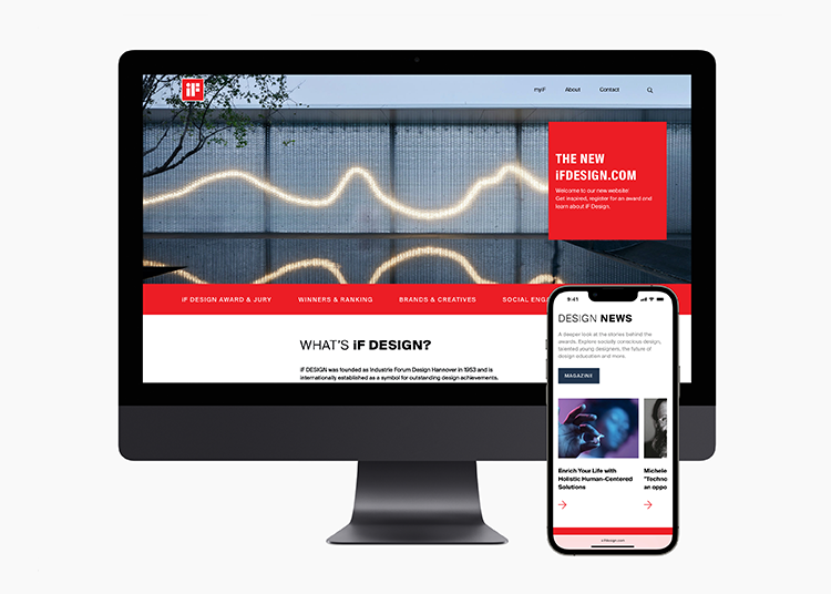 iF 全球官網，是最廣泛的設計匯流平台，精準提供設計群體最需要的內容，並收錄自 1953 年起 iF 設計獎的獲獎作品與服務。