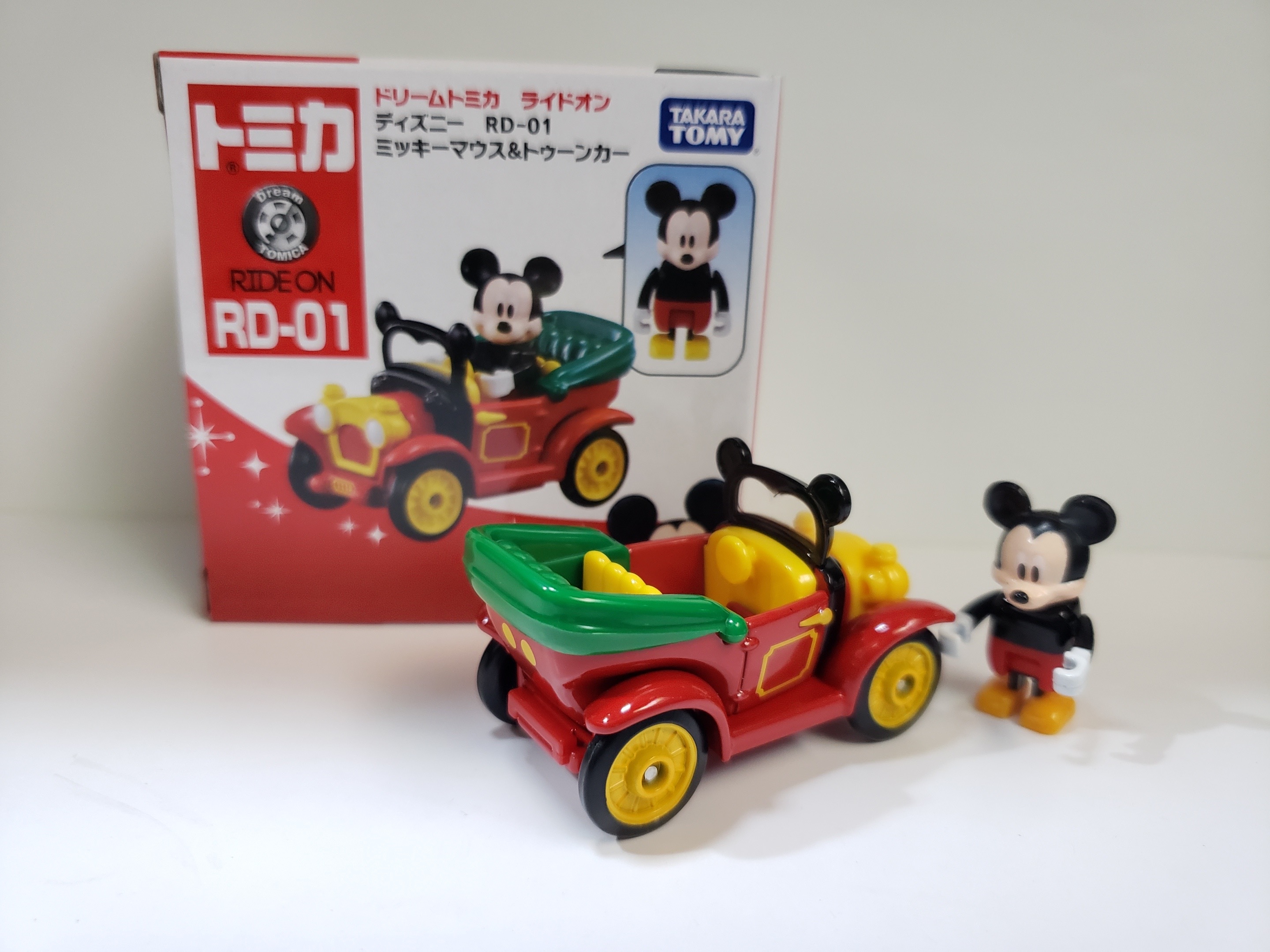 Mini Car Mickey Mouse Disney x TOMICA RD 01