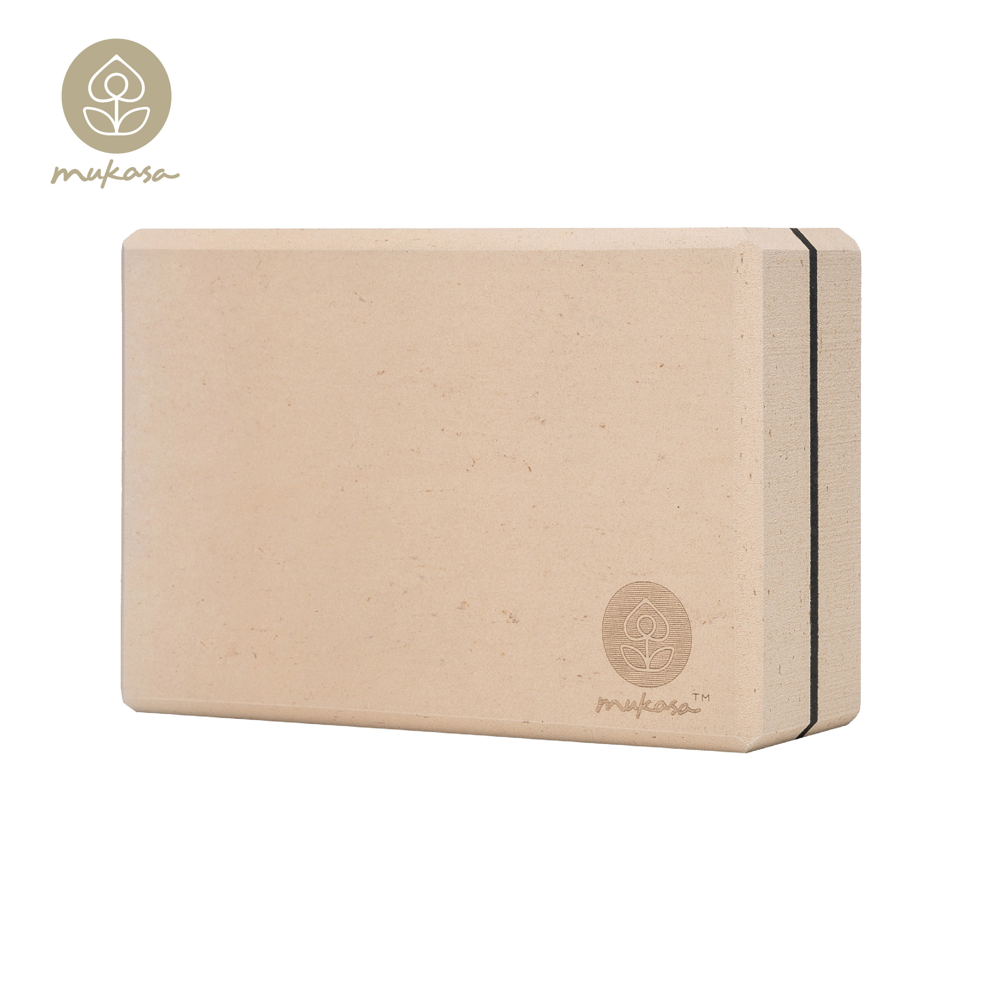MUKASA 天然瑜珈磚-LOGO款 MUK-21411