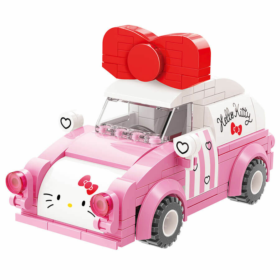 Hello Kitty 積木迷你車