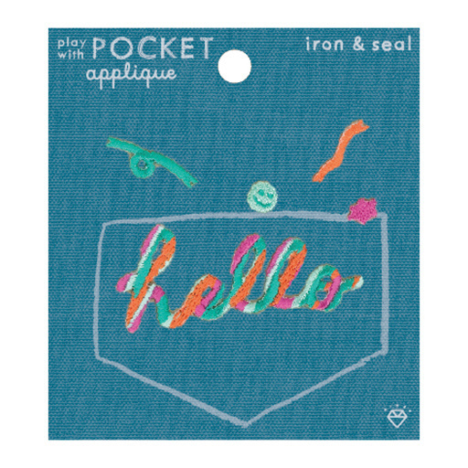 AIUEO play with POCKET 系列燙貼