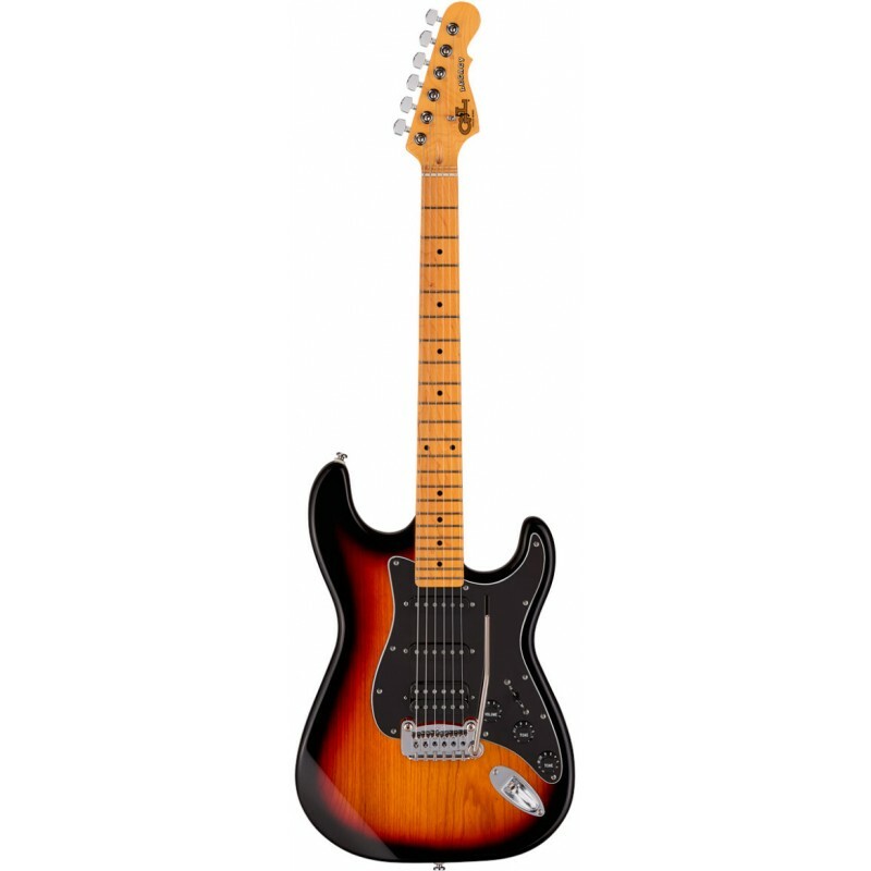 G&L Tribute Legacy 單單雙電吉他3-Tone Sunburst
