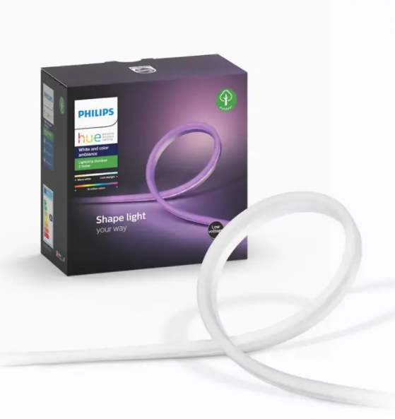 【夏季8折優惠！】Philips 飛利浦 - Hue Lightstrip 戶外燈帶 2 米裝 (藍牙版)