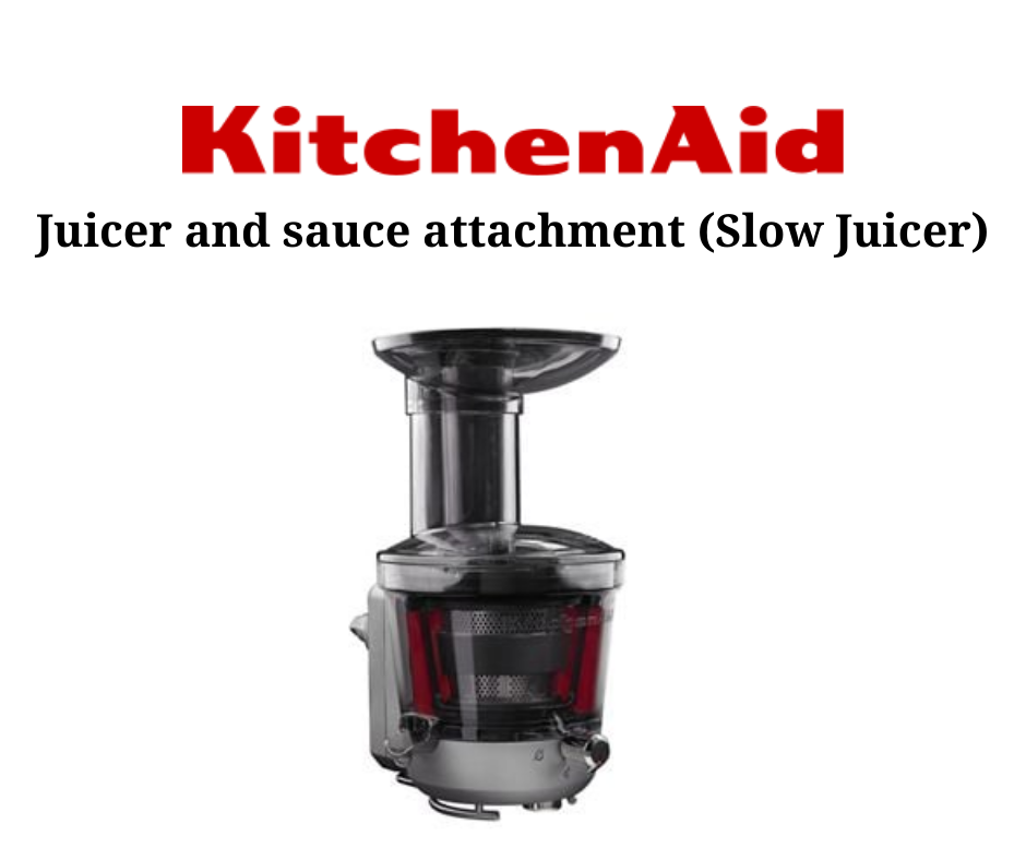 Stand mixer slow juicer attachment, KitchenAid 