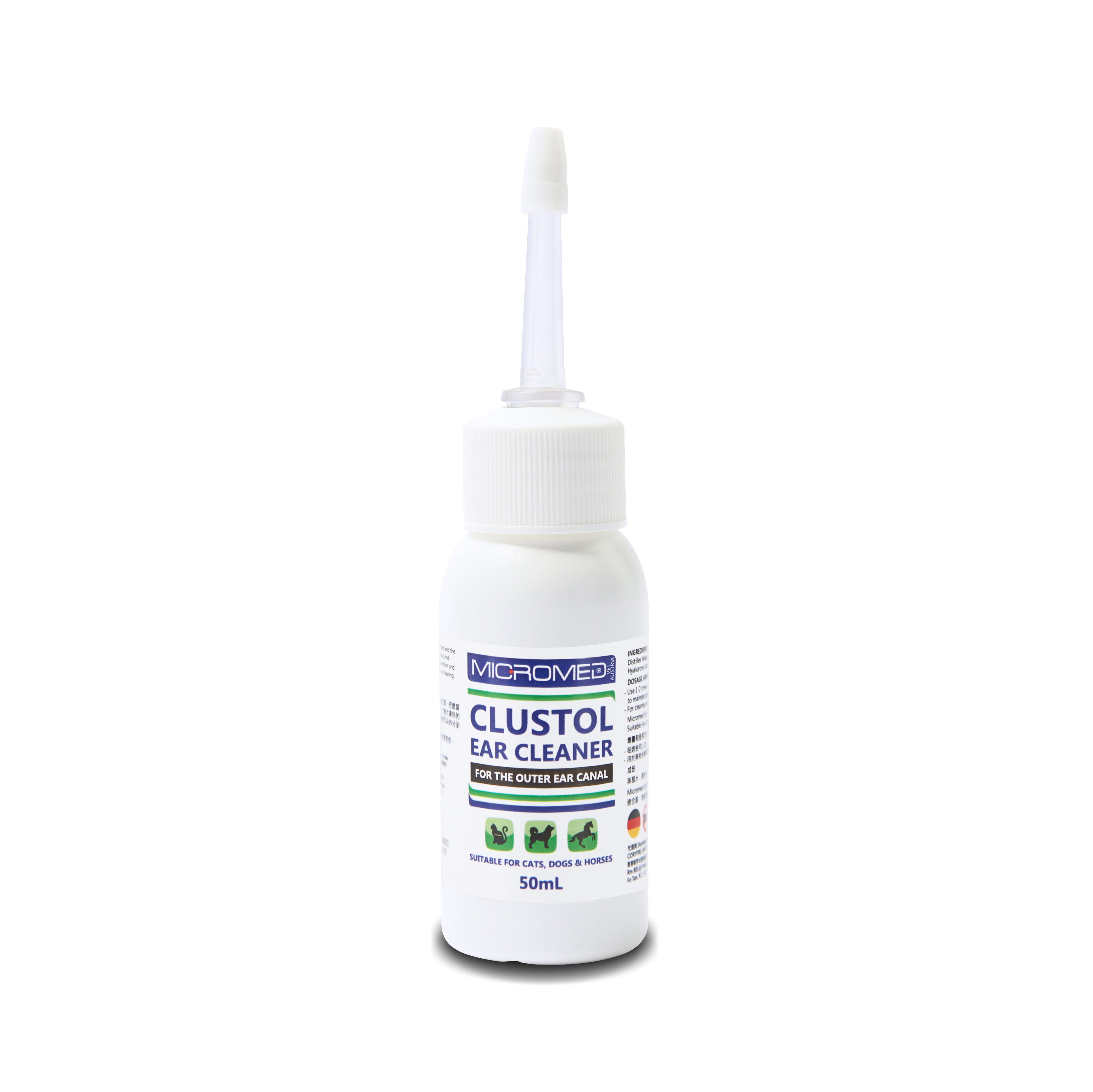 Micromed - Clustol 殺菌清潔洗耳水50ml - T3 - MVE3-CE050M